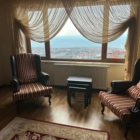 Boztepe Deniz Manzarali 3+1 شقة *